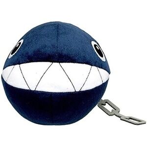 Super Mario Bros Chain Chomp 6 Inch Plush 6" Plushie Doll Toy